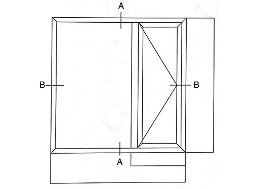 45系列隔熱內開窗